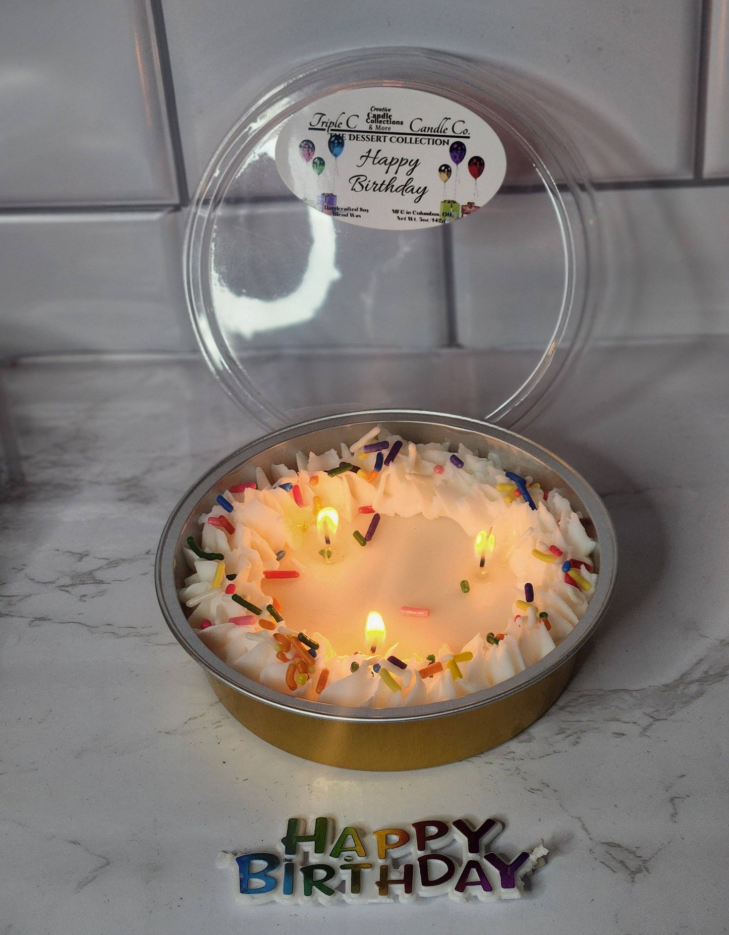 Birthday Cake in a Tin: Vanilla