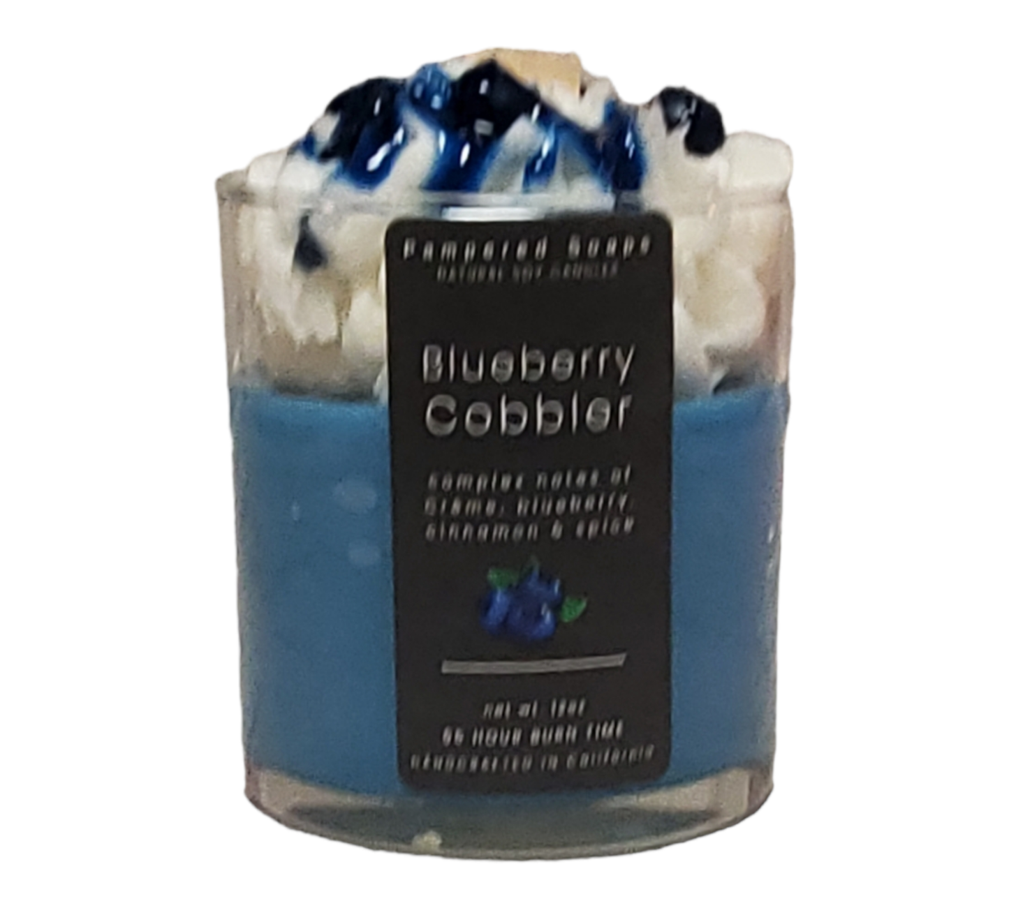 Blueberry Cobbler Dessert Candle