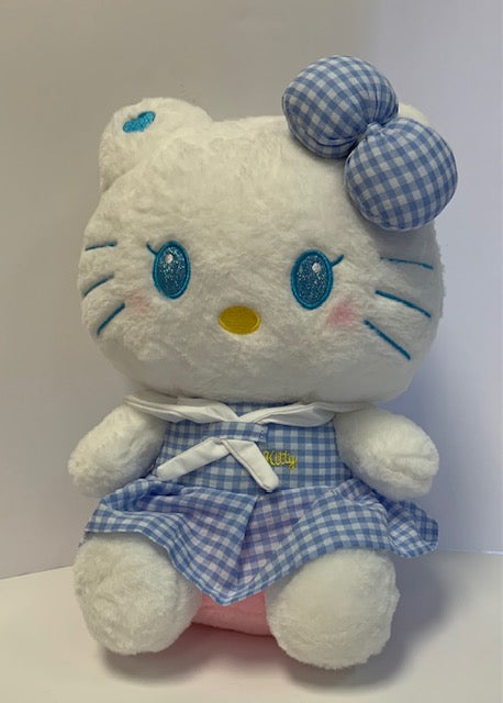 Large Blue Kitty Plush