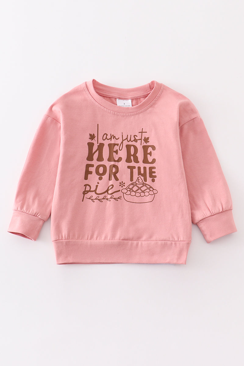 Pink Thanksgiving Sweatshirt