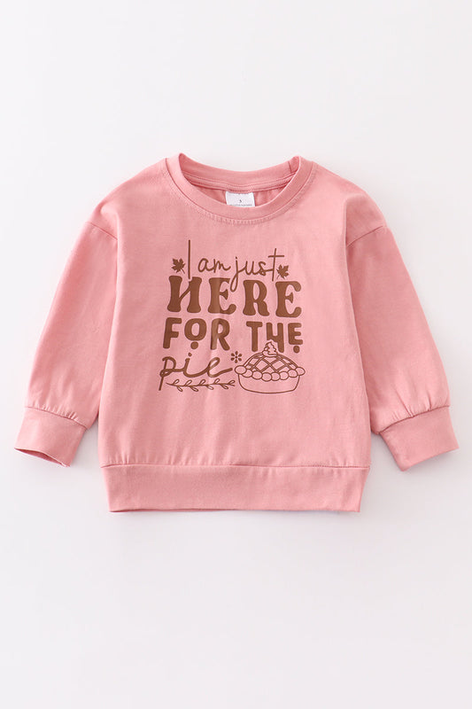 Pink Thanksgiving Sweatshirt