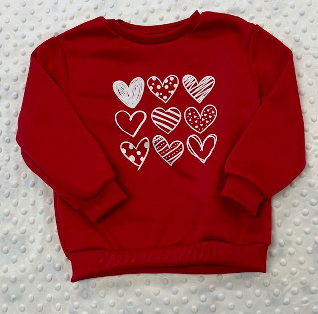 Red Heart Sweatshirt